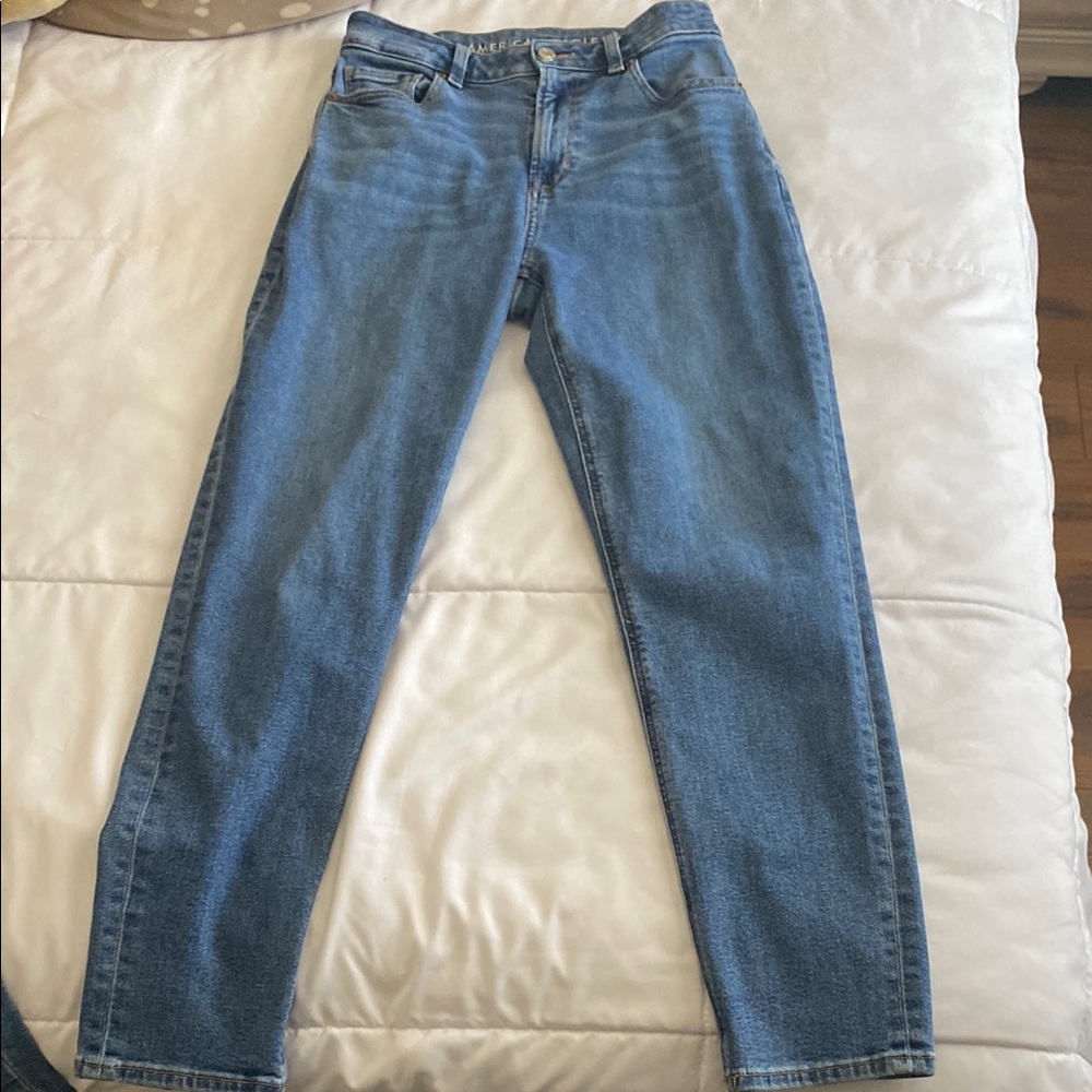 American Eagle Outfitters Blue Straight Leg Jeans